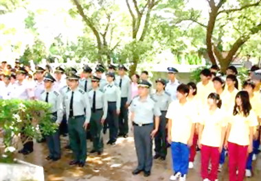 苗縣各界秋祭陣亡官兵(圖)