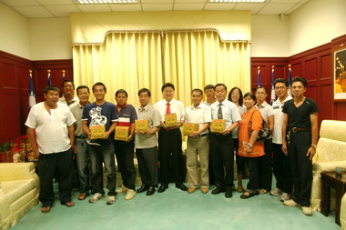 古榮增前往花蓮縣政府拜會(圖)