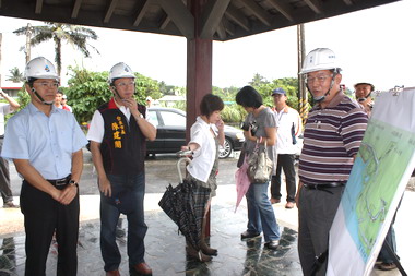台東市海濱公園新氣象黃健庭8日前往實勘(圖)
