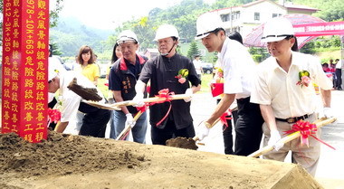 三義舊鐵路風景區觀光軸線危險路段改善(圖)