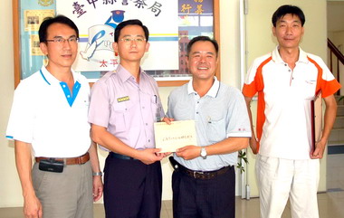 太平警分局捐贈活動餘款予家扶中心(圖)