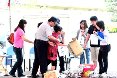 苗縣辦精神病患暨自殺個案演練(圖)