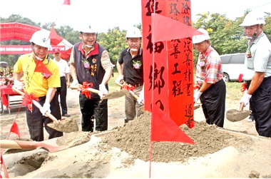 苗38線觀光風景軸線危險路段改善工程動土(圖)