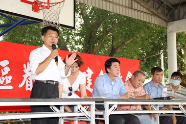 鳳山眷村改建楊秋興支持眷戶陳情(圖)