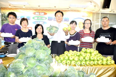 卓伯源替彰化優鮮農特產品促銷做代言(圖)