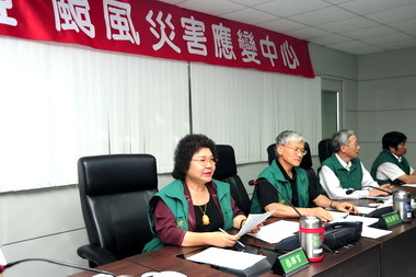 陳菊：市府已做好防災準備(圖)