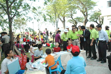 中油公司大林煉油廠舉辦敦親睦鄰寫生比賽(圖)