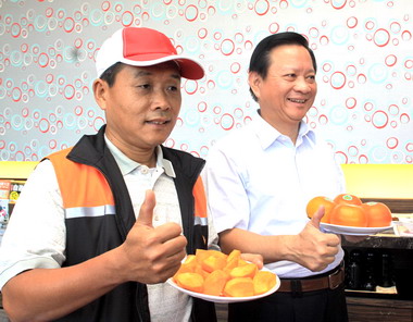 集集甜柿現正品嚐時機(圖)