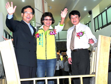 南縣倒風內海故事館今天舉行剪綵典禮(圖)