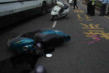 潭子鄉發生一起死亡車禍(圖)