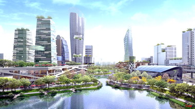 新莊副都心示範性都市生活區域逐步成形(圖)