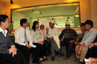 2期稻作受損 災農陳情(圖)