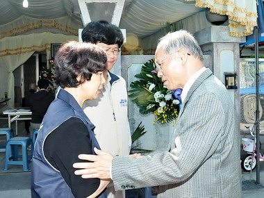 前南投縣林宗男過世 省主席林政則弔唁(圖)