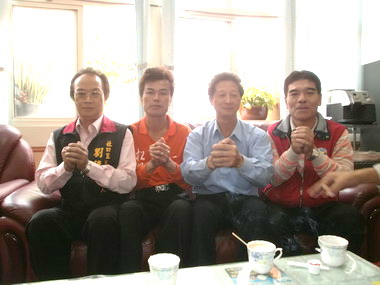 神岡鄉四名里長候選人不約而同拜會鄉代會(圖)