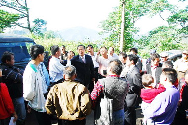 雲林監委視察草嶺國小實勘(圖)