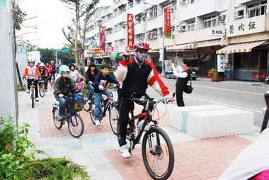 虎尾時光廊道中山路人行空間落成啟用典禮(圖)