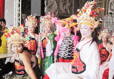 阿猴媽祖盃青少年八家將、官將首大賽(圖)