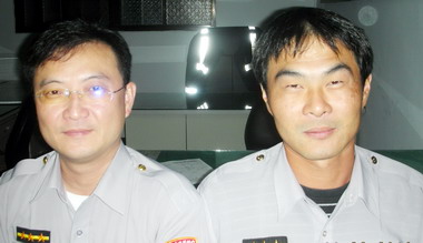 老婦人跳水自殺羅東分局員警順利救起(圖)