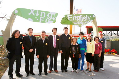 英速興福校區主體工程完成 耶誕夜前夕揭牌(圖)