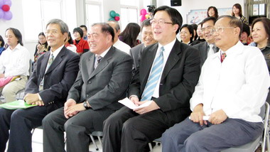 張通榮出席基隆張老師中心成立35週年(圖)