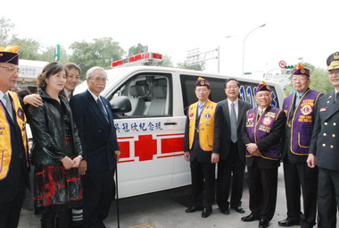 南投國際獅子會長吳一志續愛子遺愛(圖)