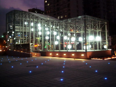 板橋文化路人行地下道即日啟用行人有保障(圖)