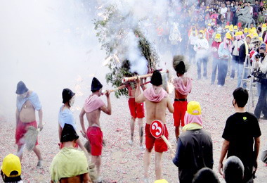 草屯敦和宮財神廟重建入火安座12週年慶(圖)