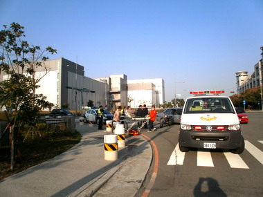 台中大雅區發生車禍造成一人受傷(圖)