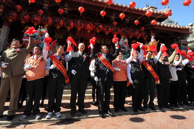 元清觀重修入火安座大典 重現昔日文化風貌(圖)