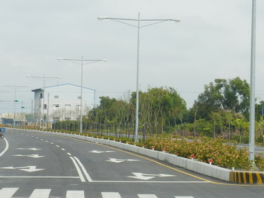 彰61線拓寬及埔心排水兩側新闢道開放通車(圖)