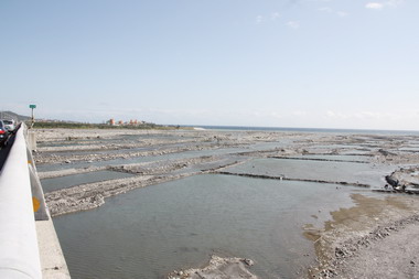 台東執行卑南溪揚塵防制成效佳(圖)