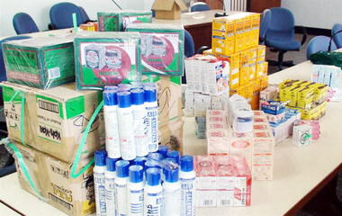 高雄海巡單位查獲禁藥(圖)