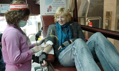 竹市熱血沸騰、愛心滿分捐血活動熱情展開(圖)