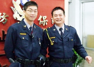 羅東警員優質服務專車送回感動民心(圖)