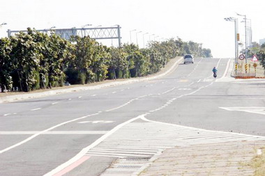 南市推路平專案賴清德視察台江大道(圖)