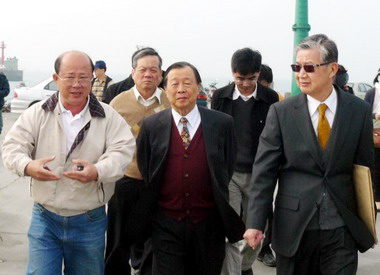 監委至屏東勘查鹽埔漁港改善工程(圖)