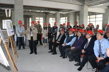 朱立倫視察漁人碼頭觀光旅館BOT案(圖)