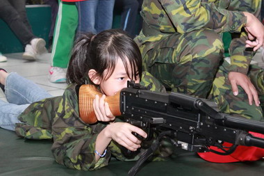 中華民國第七次全國女童軍大露營(圖)