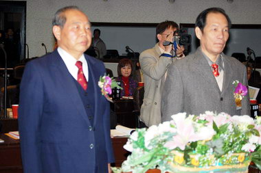 臺灣省諮議會今舉行第5屆諮議員佈達典禮(圖)