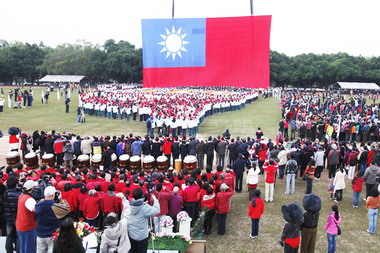 建國百年元旦升旗典禮活動今登場(圖)