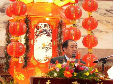 張通榮出席慈雲寺藝文活動揭幕典禮(圖)