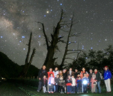 塔塔加探秘天文星相活動(圖)