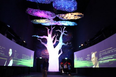 2011台灣燈會在苗栗 100國慶主題館揭幕(圖)