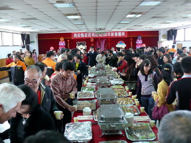 南投縣政府消防局舉辦100年新春團拜(圖)