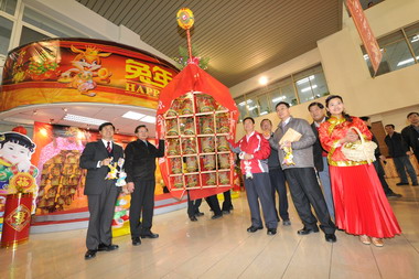 花壇迎燈排 2011彰化燈節－燈排文化季(圖)