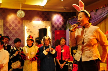 張花冠參加「我是嘉義人」臉書社團網聚(圖)