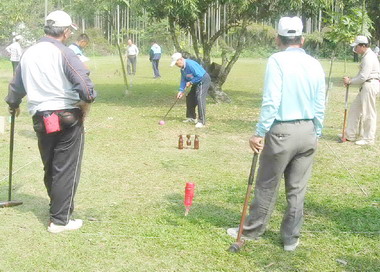 水里扶輪社辦中台灣木球邀請賽(圖)