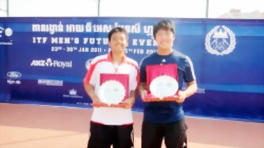 柬埔寨職業賽雙打稱王 黃亮祺排名躍進(圖)