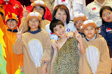 嘉市歡慶童軍創始百年(圖)