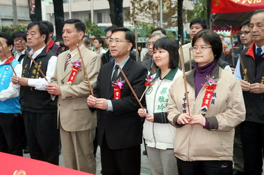 民俗公園地下停車場新建工程動土(圖)